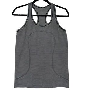 Lululemon Swifty Tech Tank Top Black Sz 8